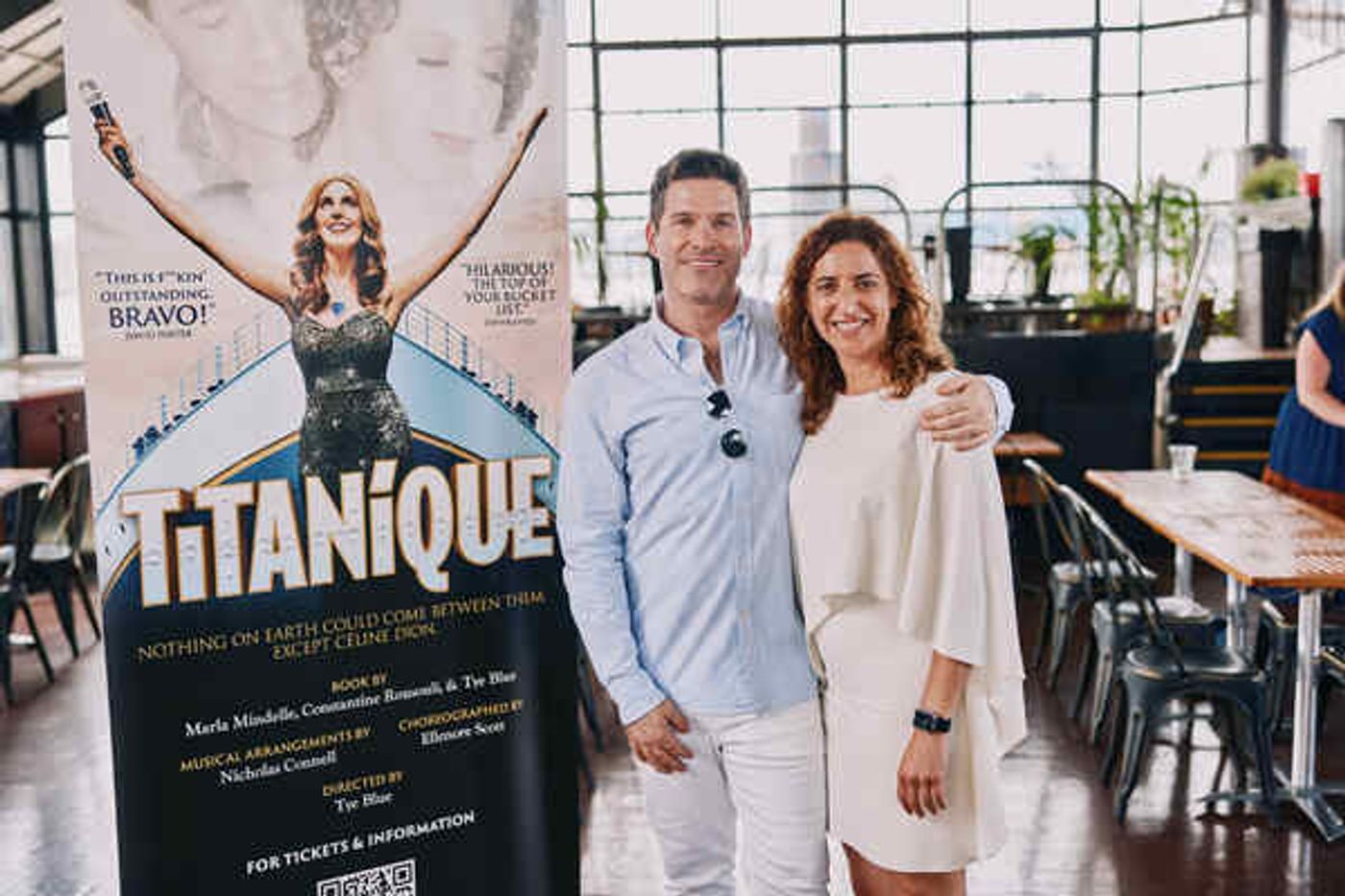 Photos: The Company of TITANIQUE Meets the Press  Image