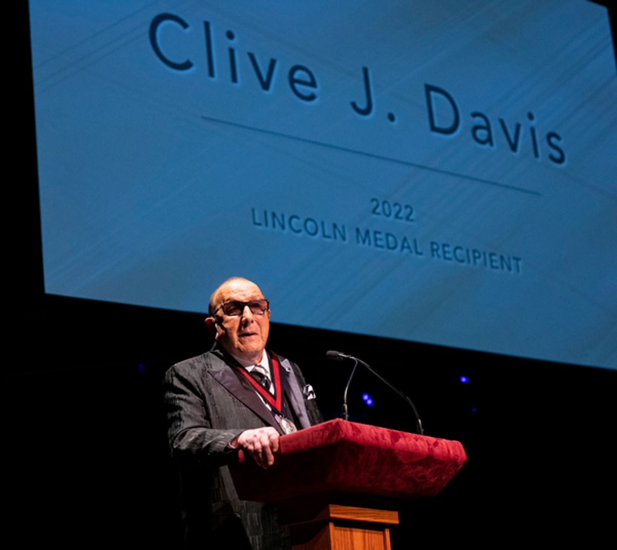 Clive Davis  at 
