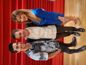 Davi Santos, Derek Smith,Mia Matthews Photo