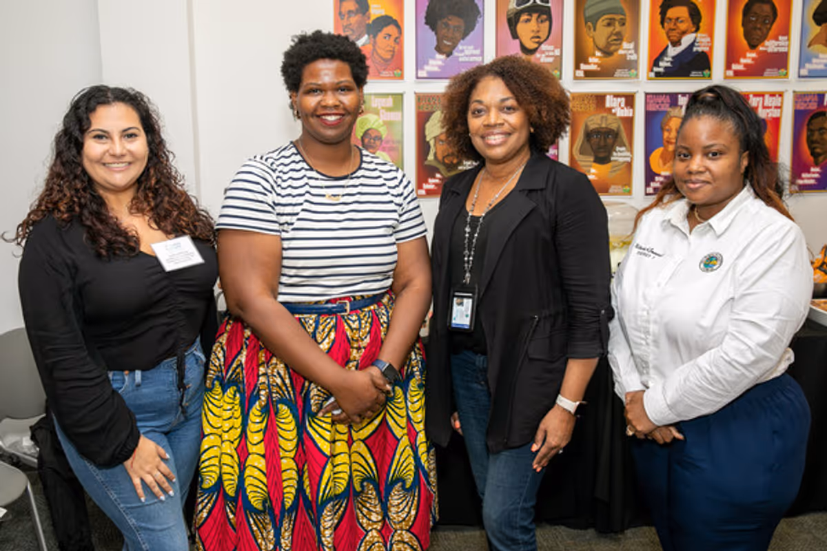 Laura Mantilla, Kersti Myles, Deborah Posey- Blocker and Wilneeda Emmanue at Photos: Cultural Council for Palm Beach County Hosts Legislative Arts Advocacy Tour