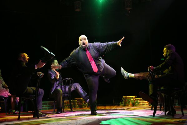 KORIE LEE BLOSSEY and the cast of SMOKEY JOE’S CAFE Photo