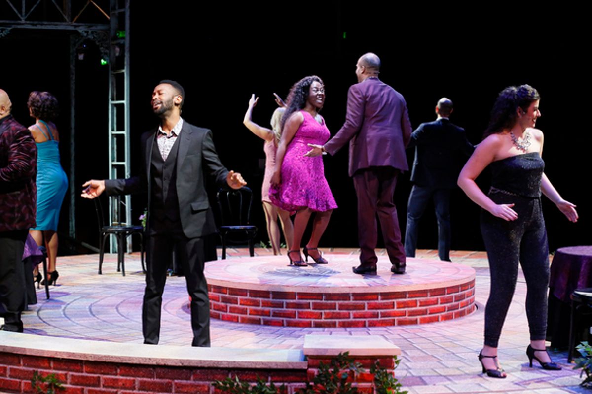 The cast of SMOKEY JOE’S CAFE at Photos: First Look at SMOKEY JOE'S CAFE at North Shore Music Theatre