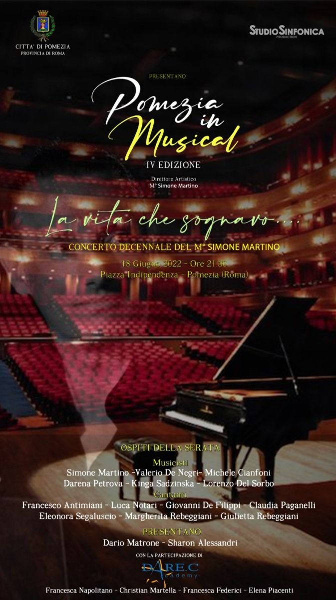 BWW Previews: POMEZIA IN MUSICAL  sulla Piazza Indipendenza a Pomezia  Image