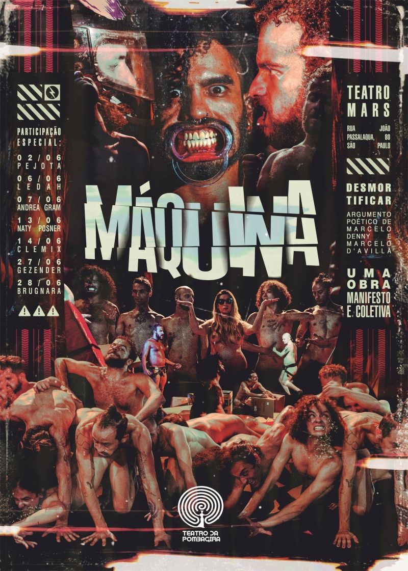 Critical and Cathartic Teatro da PombaGira Opens MAQUINA (MACHINE)  Image