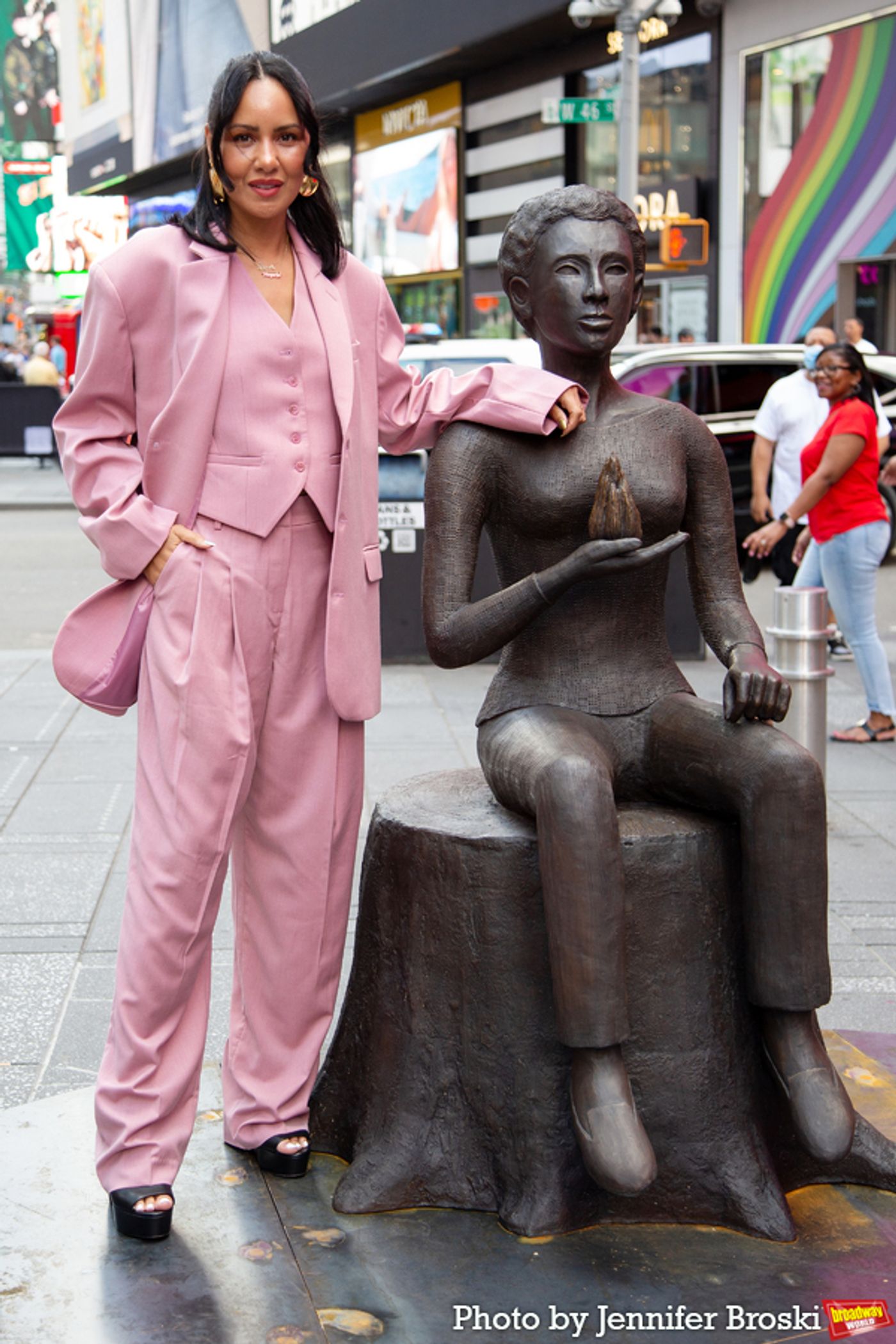 Photos: Lorraine Hansberry Statue Unveiled in Duffy Square  Image