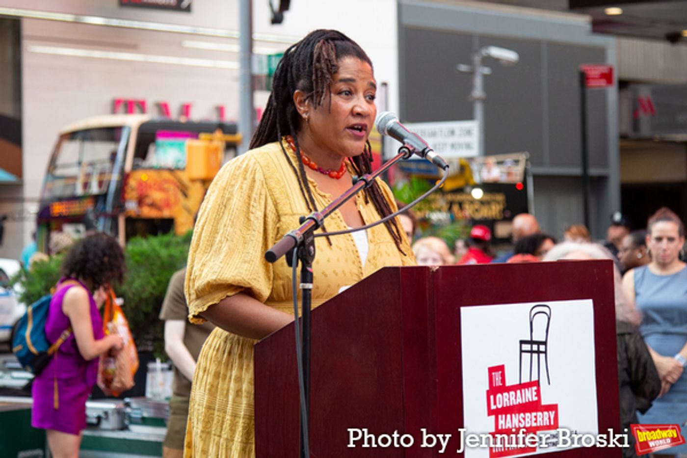 Photos: Lorraine Hansberry Statue Unveiled in Duffy Square  Image