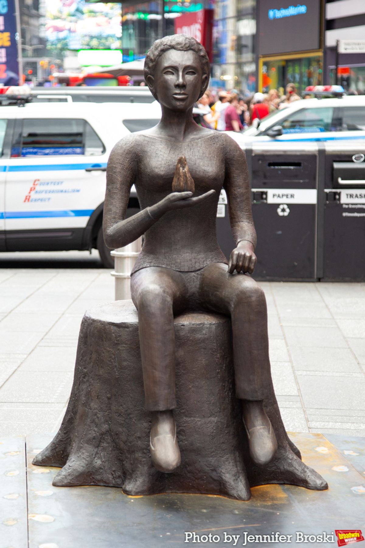 Lorraine Hansberry statue at 