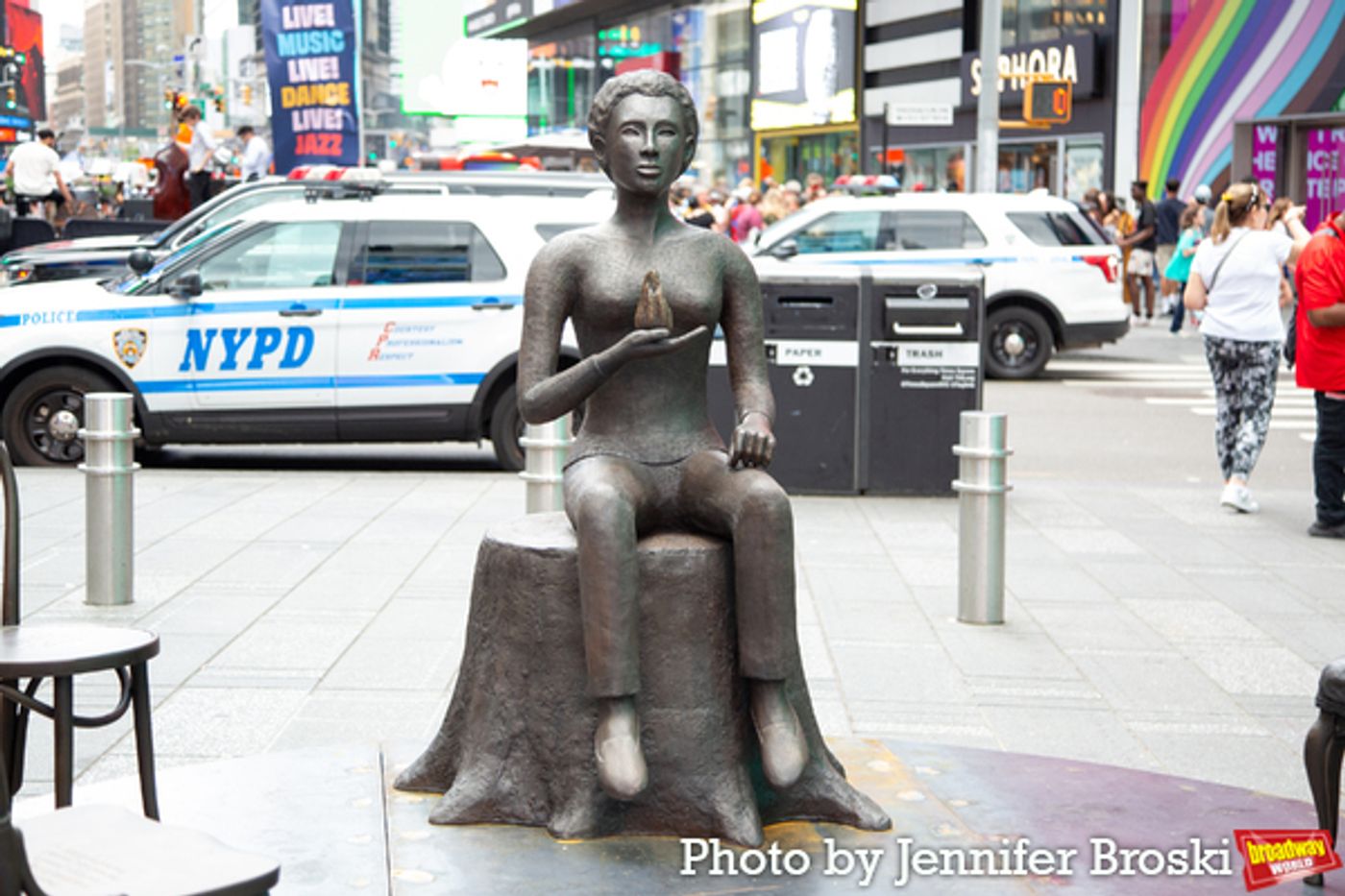 Photos: Lorraine Hansberry Statue Unveiled in Duffy Square  Image