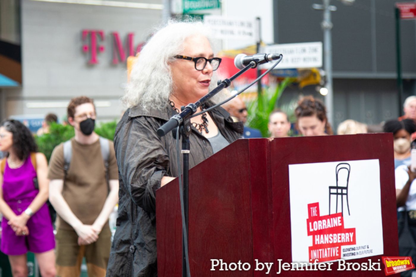 Photos: Lorraine Hansberry Statue Unveiled in Duffy Square  Image