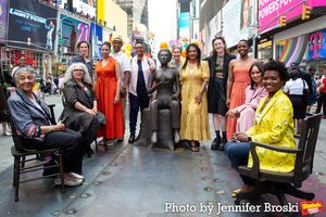 Alison Saar, Masi Asare, Ruben Santiago-Hudson, Christina Anderson, Jeanine Tesori, Lynne Nottage, Lucy Moss, Antoinette Nwandu, Taye Hansberry, LaChanze @ BroadwayWorld Alison Saar, Masi Asare, Ruben Santiago-Hudson, Christina Anderson, Jeanine Tesori, L Photo