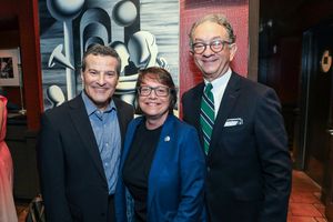 Steven Chaikelson, Cindy Tolan, William Ivey Long Photo