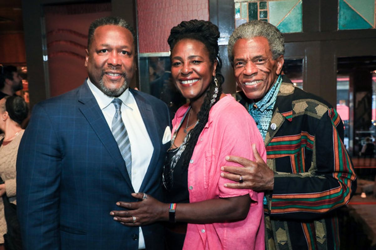 Wendell Pierce, Sharon D. Clarke, and Andre De Shields at 