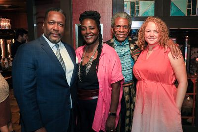 Wendell Pierce, Sharon D. Clarke, Andre De Shields, and Miranda Cromwell Photo