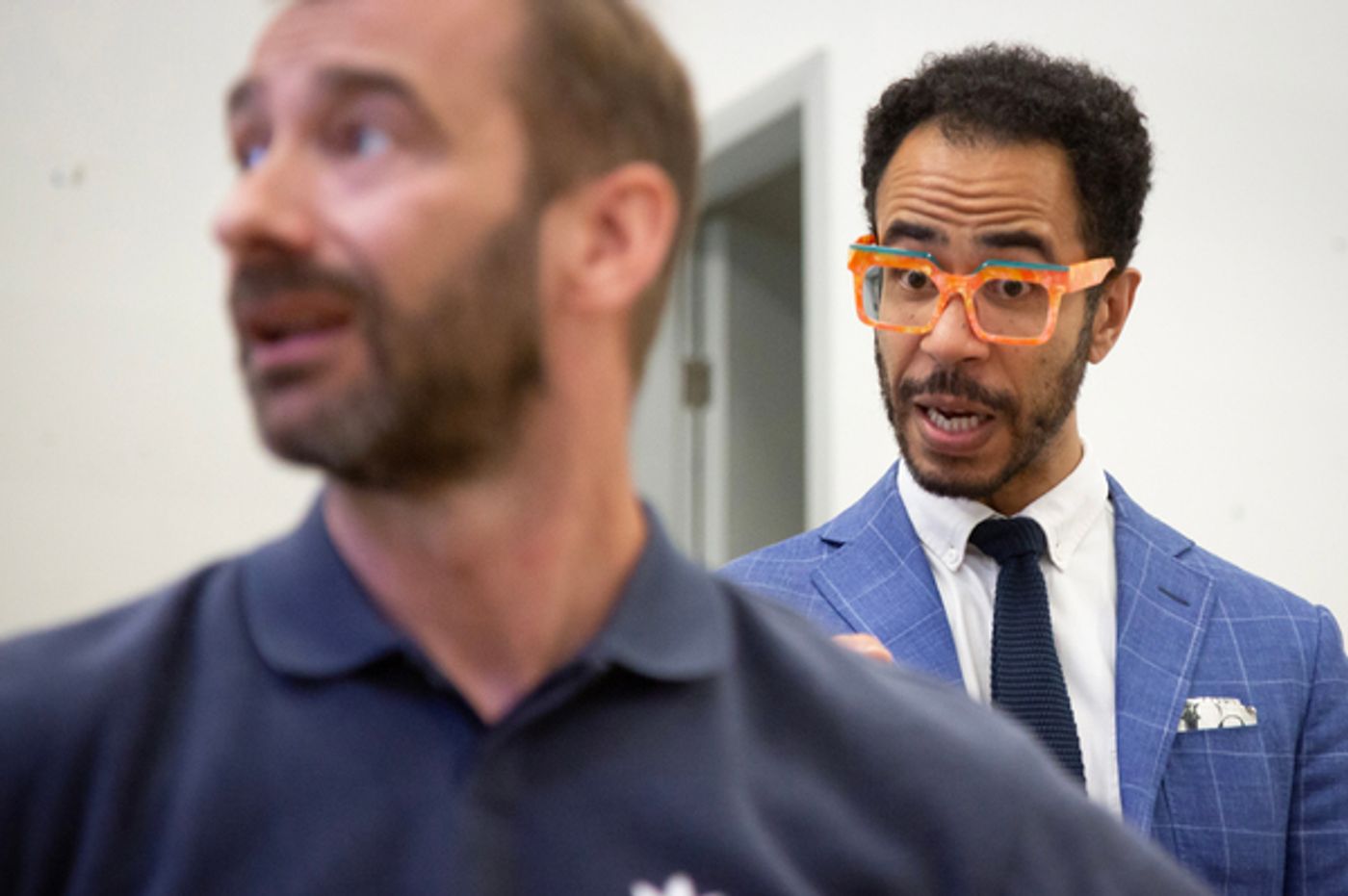 Photos: Inside Rehearsals for THE THRONE at Charing Cross Theatre  Image