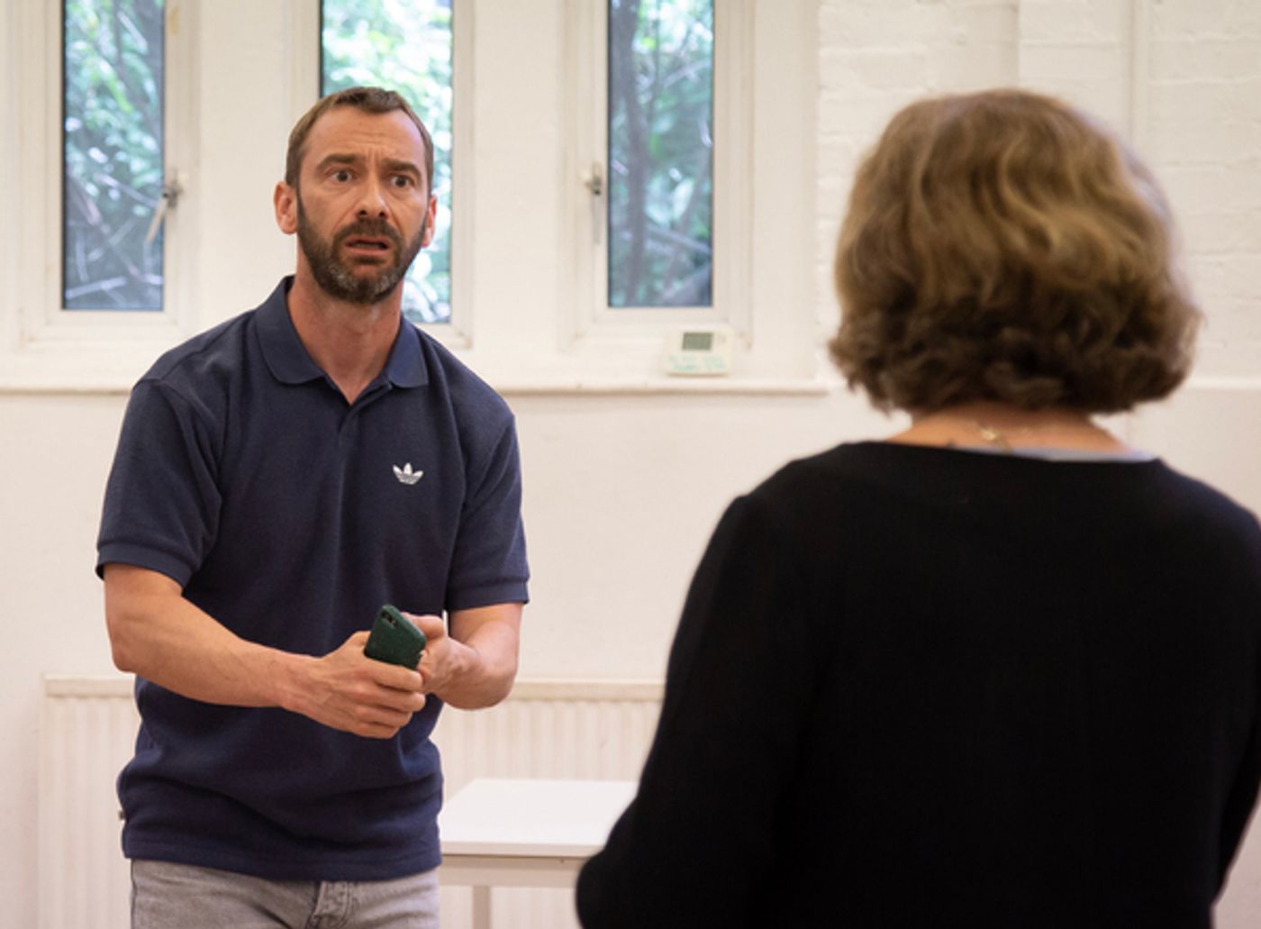 Photos: Inside Rehearsals for THE THRONE at Charing Cross Theatre  Image