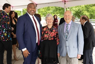  A.R.T. Executive Director Kelvin Dinkins, Jr., Katie Buttenwieser, and A.R.T. Truste Photo