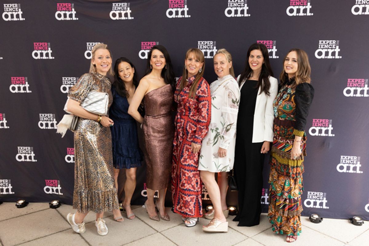 Biz Morris, Andrea Chiang, Linda Henry, Tiffany Ortiz, Sue Brady Hartigan, Wendy Dodson, and Eliza Dushku Palandjian  at 