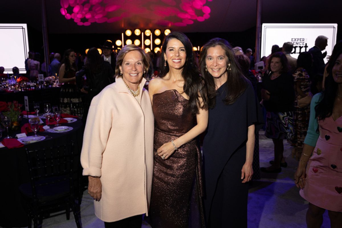 Barbara Hostetter, Gala Honoree Linda Henry, and A.R.T. Terrie and Bradley Bloom Artistic Director Diane Paulus  at 