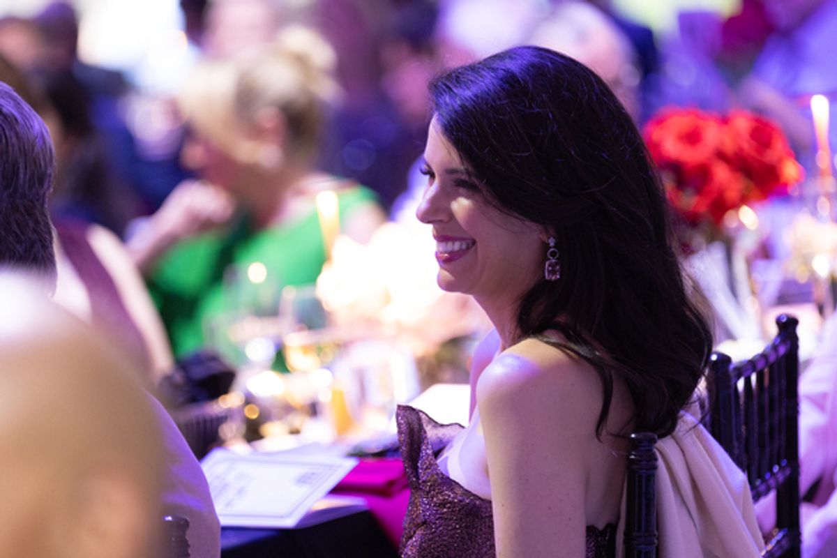 Gala Honoree Linda Henry enjoys a Gala performance at Photos: American Repertory Theater Raises $1.35 Million & Honors Linda Henry at Gala