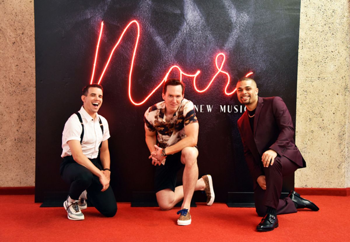 David Guzman, Clifton Samuels, and Voltaire Wade-Green at 