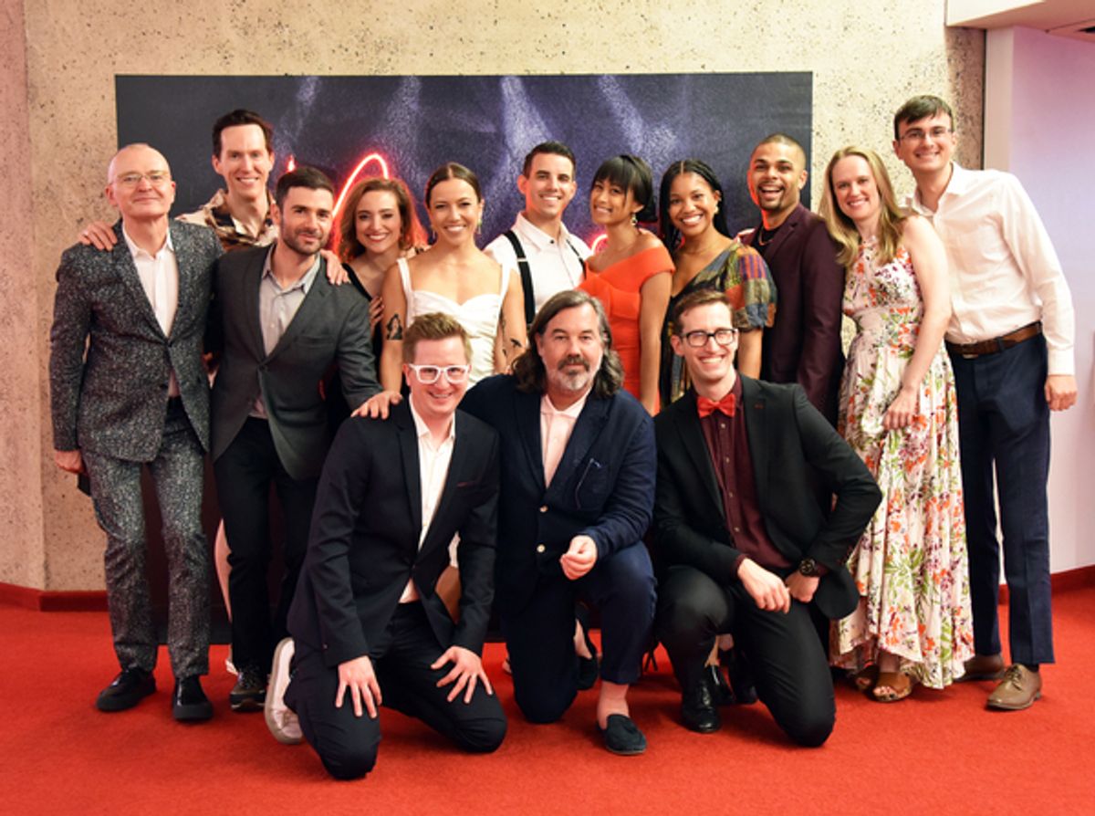 The company at Photos: Inside Opening Night of the World Premiere of NOIR Starring Christy Altomare, Adam Kantor & Morgan Marcell