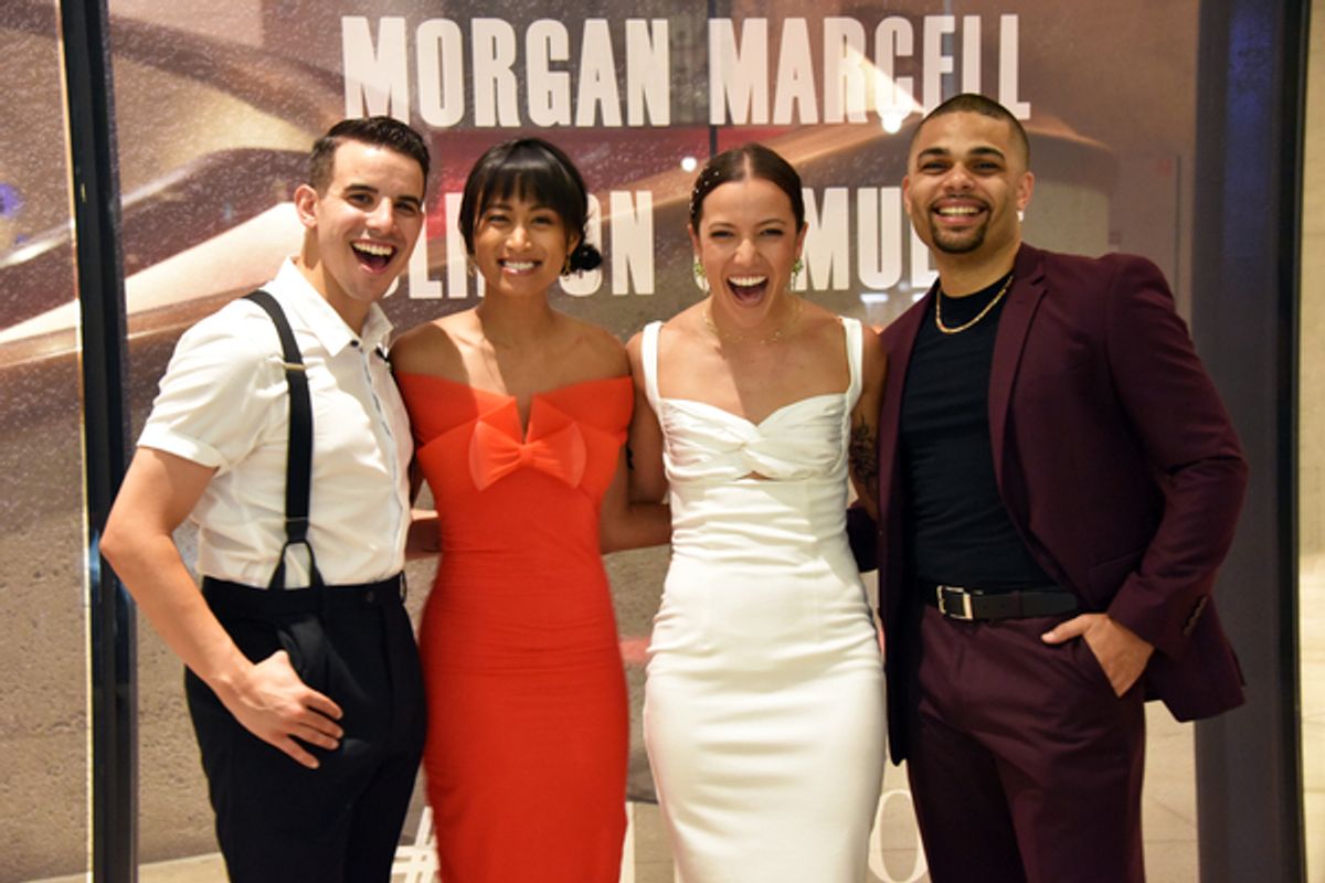 David Guzman, Karla Puno Garcia, Morgan Marcell, and Voltaire Wade-Green at 