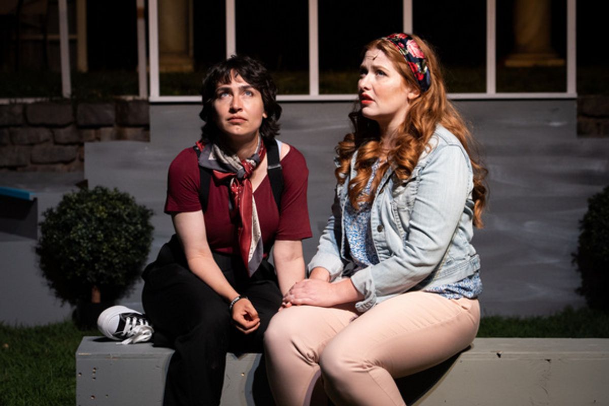 Melinda Marks and April Culver at Photos: First Look at Silicon Valley Shakespeare's ROMEO AND JULIET