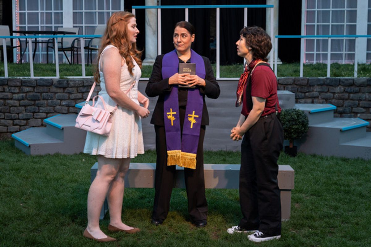April Culver, Valerie Castro-Singer, and Melinda Marks at Photos: First Look at Silicon Valley Shakespeare's ROMEO AND JULIET
