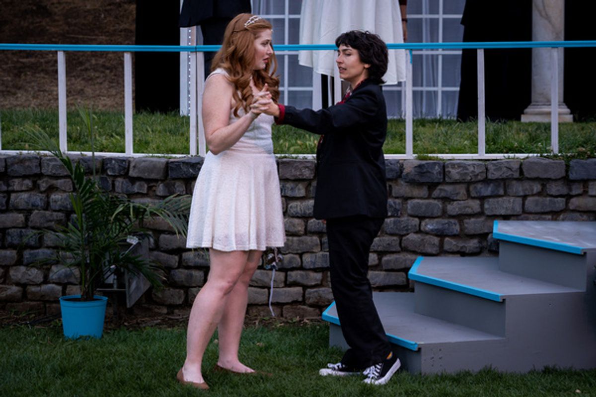 Melinda Marks and April Culver at Photos: First Look at Silicon Valley Shakespeare's ROMEO AND JULIET