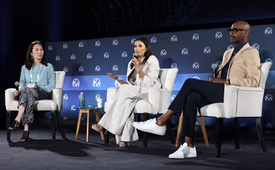 Rebecca Sun, Eva Longoria, and Charles D. King  Photo