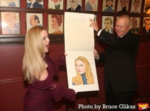 Jennifer Simard and Sardis Owner/General Manager Max Klimavicius @ BroadwayWorld Jennifer Simard and Sardis Owner/General Manager Max Klimavicius Photo