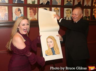 Jennifer Simard and Sardis Owner/General Manager Max Klimavicius  Photo