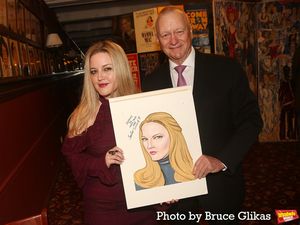 Jennifer Simard and Sardis Owner/General Manager Max Klimavicius @ BroadwayWorld Jennifer Simard and Sardis Owner/General Manager Max Klimavicius Photo