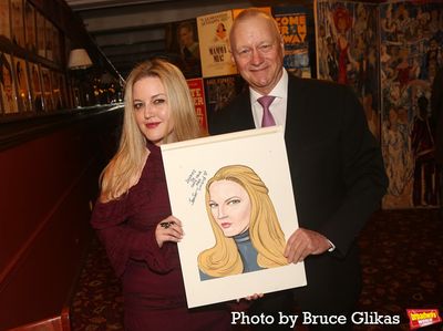Jennifer Simard and Sardis Owner/General Manager Max Klimavicius  Photo