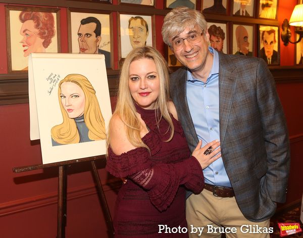 Jennifer Simard and Mo Rocca Photo