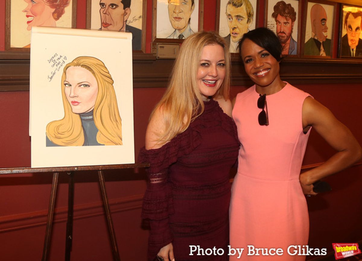 Jennifer Simard and Nikki Renee Daniels at 