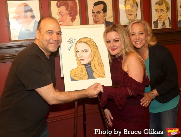 Danny Burstein, Jennifer Simard and Sally Wilfert Photo