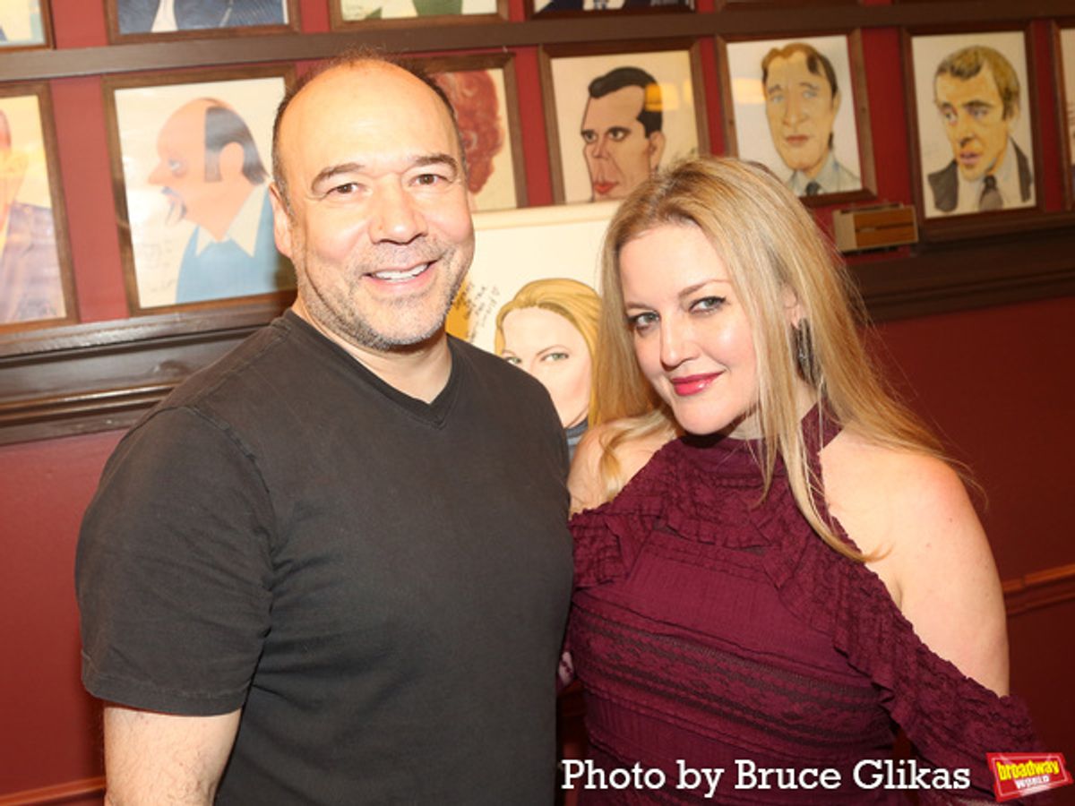 Danny Burstein and Jennifer Simard at 