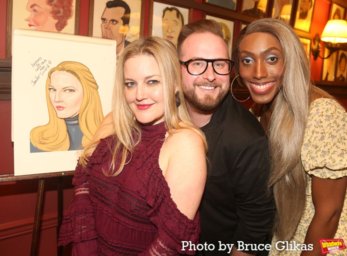 Jennifer Simard, Clay Mills and Giselle Kristina Byrd at 