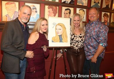 Brad Robertson, Jennifer Simard, Rebecca Harris and Curtis Harris Photo