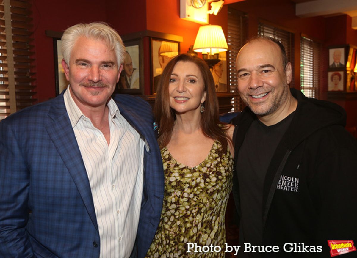 Douglas Sills, Donna Murphy and Danny Burstein at 
