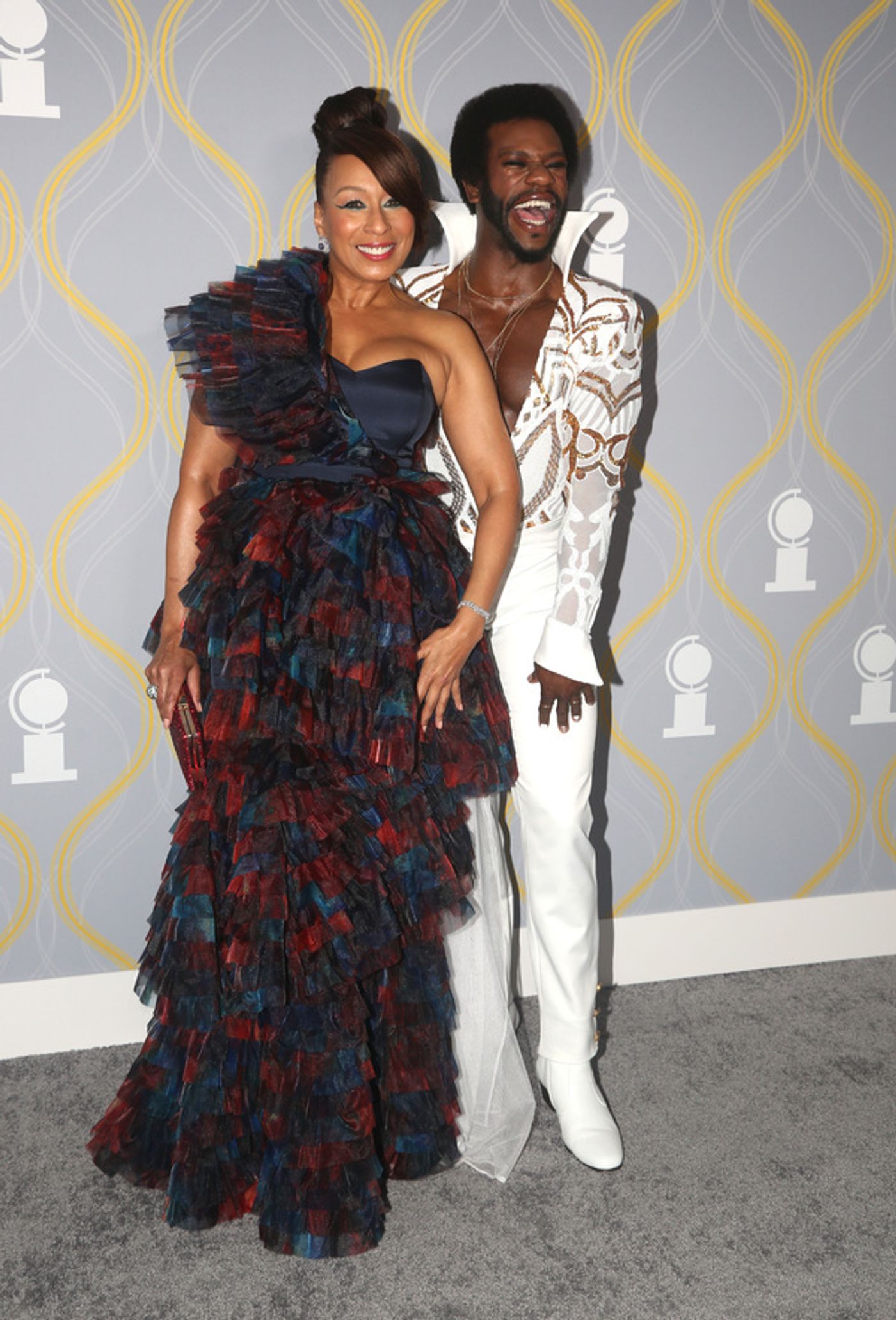 Photos: Broadway Stars Align on the 2022 Tony Awards Red Carpet  Image