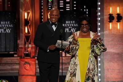 Samuel L. Jackson and LaTanya Richardson at THE 75TH ANNUAL TONY AWARDS, live from Ra Photo