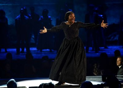 Joaquina Kalukango and the cast of "Paradise Square" at THE 75TH ANNUAL TONY AWARDS,  Photo