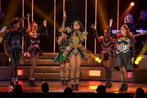 The cast of "SIX: The Musical" at THE 75TH ANNUAL TONY AWARDS, live from Radio City M Photo