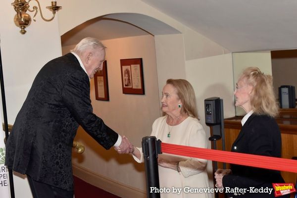 Len Cariou, Loretta Breenan Glucksman and Charlotte Moore Photo