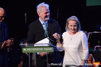Ciaran O'Reilly and Loretta Brennan Glucksman Photo