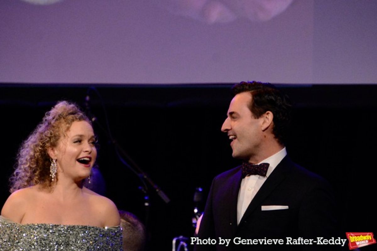 Amanda Jane Cooper and Max Von Essen at 