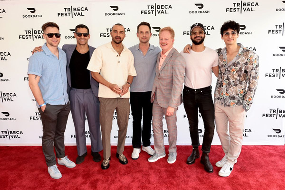 Carl Lundstedt, Jesse Williams, Patrick Adams, Jesse Tyler Ferguson, and Hiram Delgado  at 