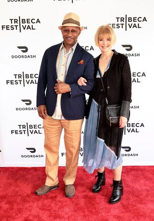 Ruben Santiago-Hudson and Jeannie Santiago  Photo